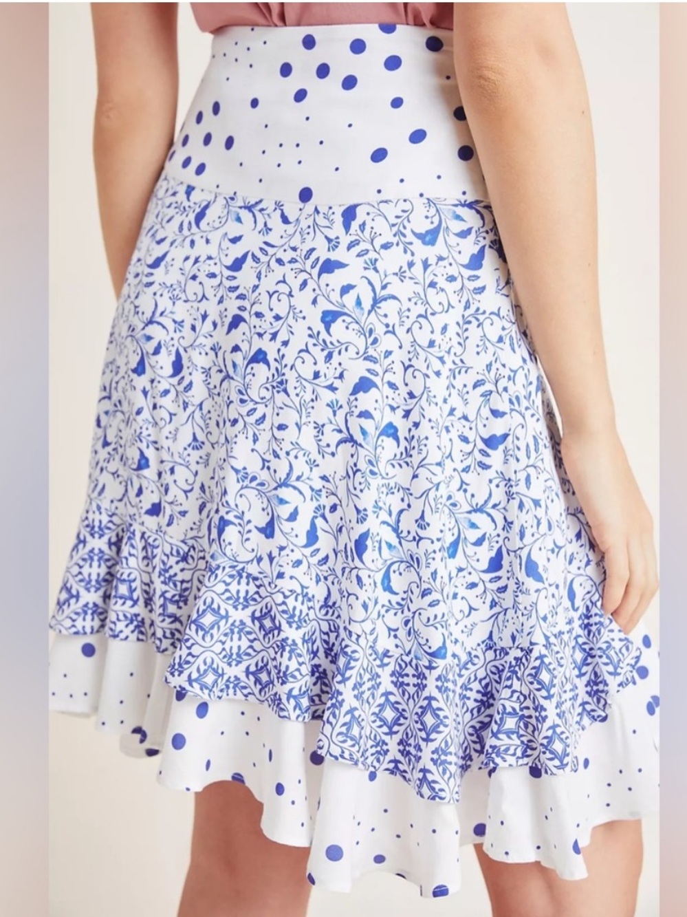 Anthropologie Maeve Lillian Tiered Skirt - Picture 3 of 7